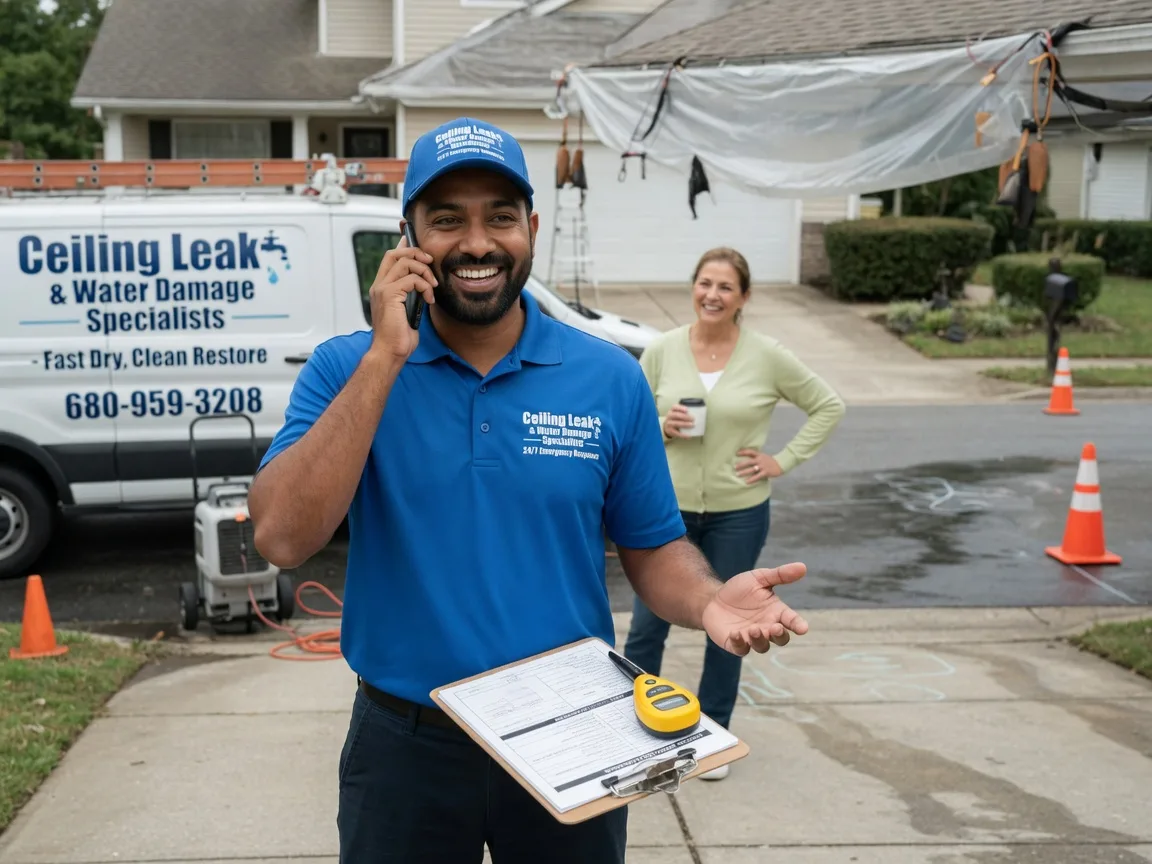 Ceiling Leak Cleanup Edward, NC FAQs