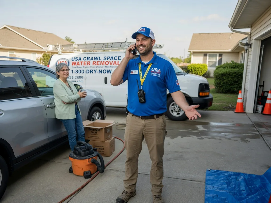 Crawl Space Water Removal Edward, NC FAQs